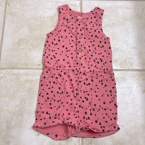 Pink romper size 4T